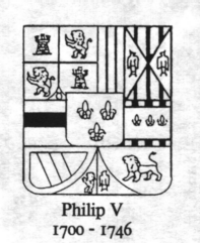 shield of King Philip V